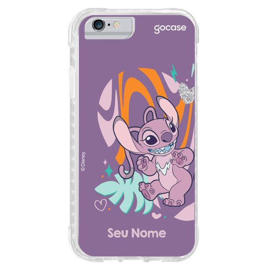 Capinha para celular Lilo & Stitch - Angel Crazy Love
