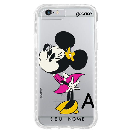 Capinha para celular Mickey & Amigos - Minnie Beijo