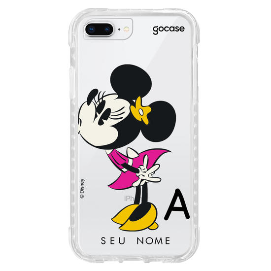 Capinha para celular Mickey & Amigos - Minnie Beijo