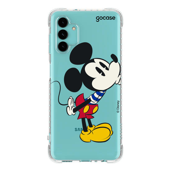 Capa para Samsung Galaxy A52 5G Oficial da Disney Mickey e Minnie