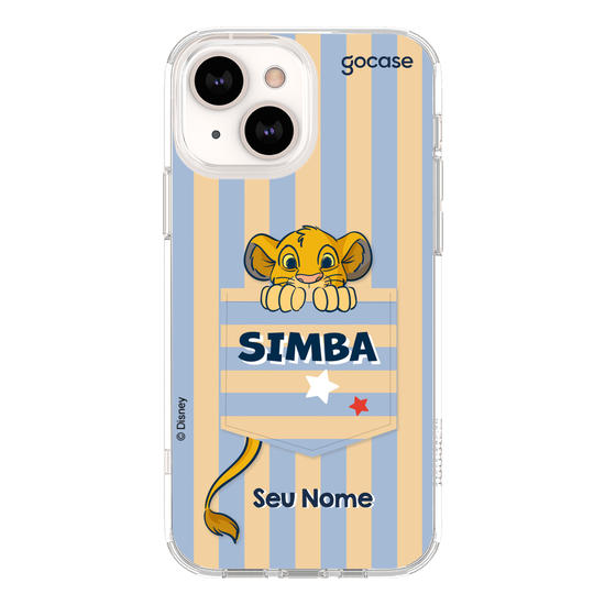 Capinha para celular Disney - Rei Leão - Simba Bolsinho