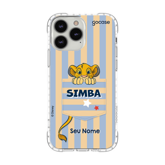 Capinha para celular Disney - Rei Leão - Simba Bolsinho