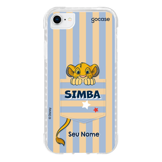 Capinha para celular Disney - Rei Leão - Simba Bolsinho