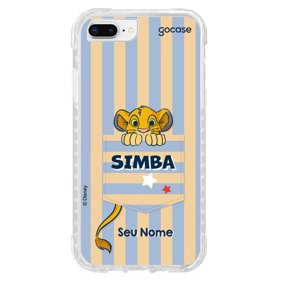 Capinha para celular Disney - Rei Leão - Simba Bolsinho