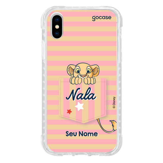Capinha para celular Disney - Rei Leão - Nala Bolsinho