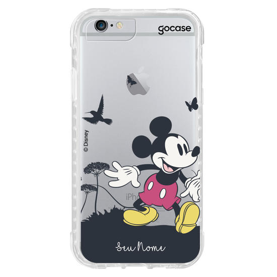 Capinha para celular Mickey & Amigos - Passeio com Mickey