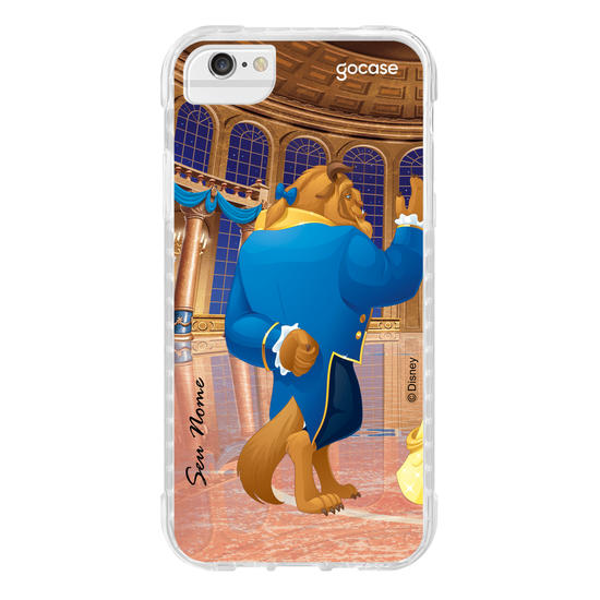 Capinha para celular Disney - Princesas - Dança no Salão - Fera