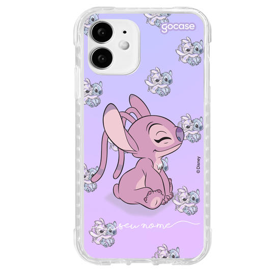 Capinha para celular Lilo & Stitch - Angel Love Pattern