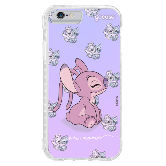 Capinha para celular Lilo & Stitch - Angel Love Pattern