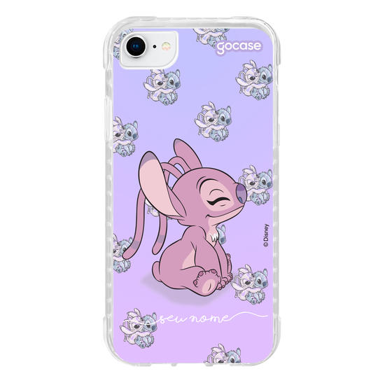 Capinha para celular Lilo & Stitch - Angel Love Pattern