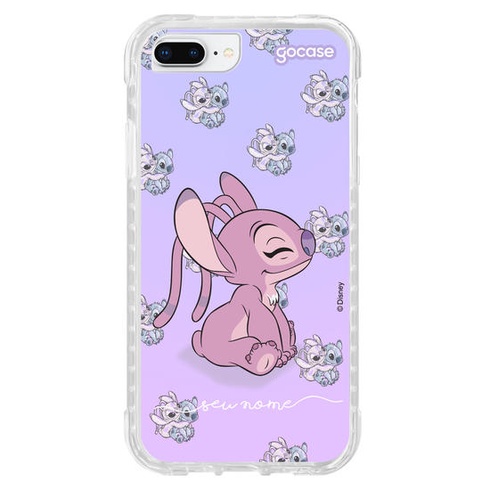 Capinha para celular Lilo & Stitch - Angel Love Pattern