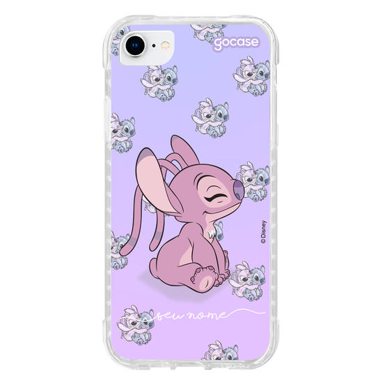 Capinha para celular Lilo & Stitch - Angel Love Pattern