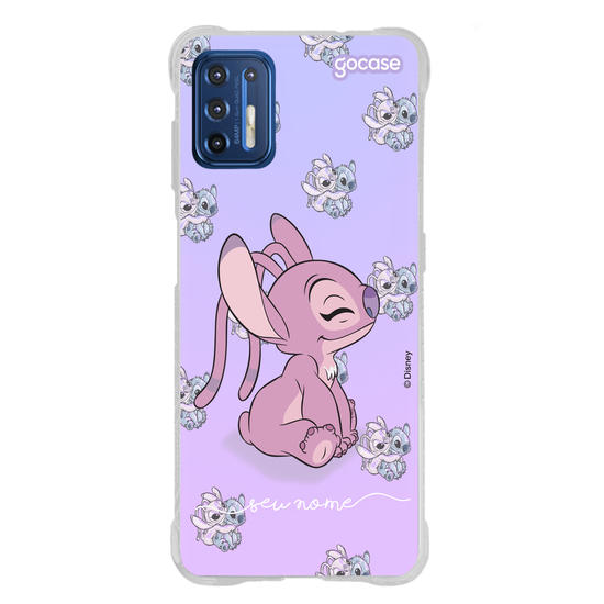 Capinha para celular Lilo & Stitch - Angel Love Pattern