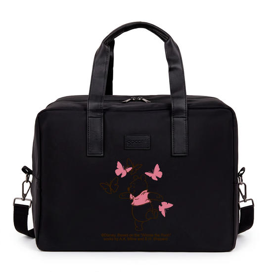 Bolsa Joy Pro -  Ursinho Pooh - Borboletas e inicial