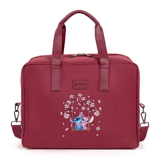 Bolsa Joy Pro -  Stitch e Angel - Jardim
