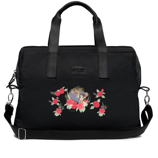 Bolsa Joy -  A Bela e a Fera - Valsa com Rosas Vermelhas