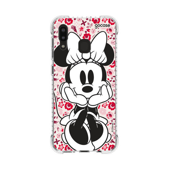 Capinha para celular Mickey & Amigos - Minnie Entre Flores