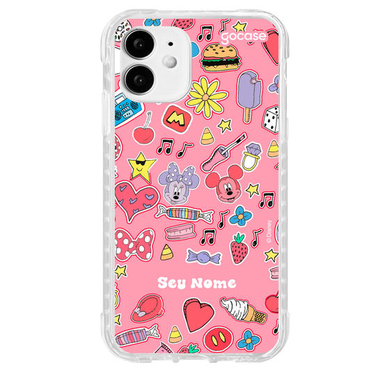 Capinha para celular Mickey & Amigos - Minnie Patches