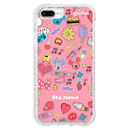 Capinha para celular Mickey & Amigos - Minnie Patches