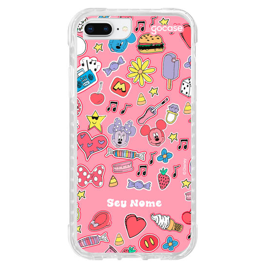 Capinha para celular Mickey & Amigos - Minnie Patches