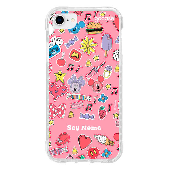 Capinha para celular Mickey & Amigos - Minnie Patches