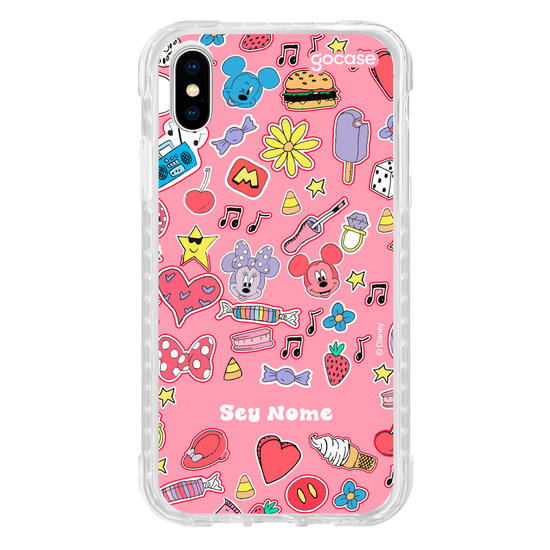 Capinha para celular Mickey & Amigos - Minnie Patches