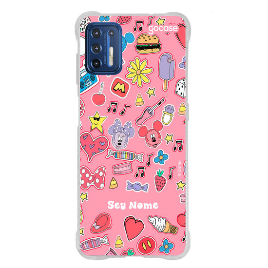 Capinha para celular Mickey & Amigos - Minnie Patches