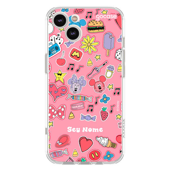 Capinha para celular Mickey & Amigos - Minnie Patches