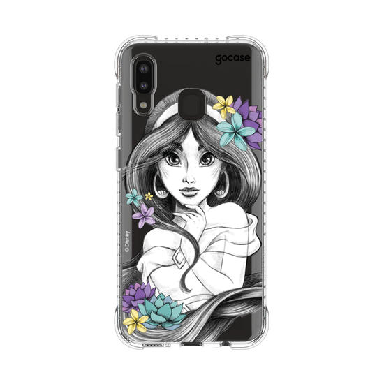 Capinha para celular Disney - Princesas - Jasmine Floral