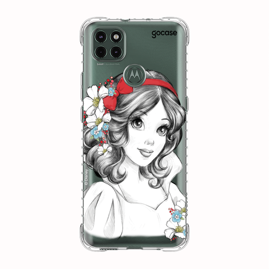 Capinha para celular Disney - Princesas - Branca de Neve Floral