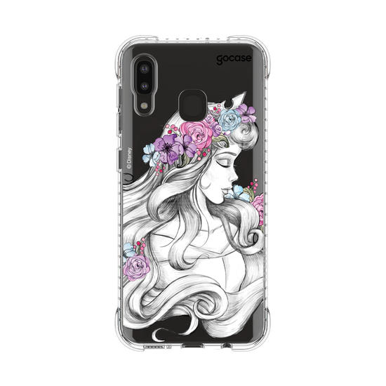 Capinha para celular Disney - Princesas - Aurora Floral