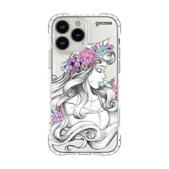 Capinha para celular Disney - Princesas - Aurora Floral
