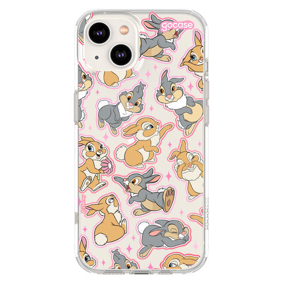 Capinha para celular  Bambi - Tambor e Miss Bunny Pattern