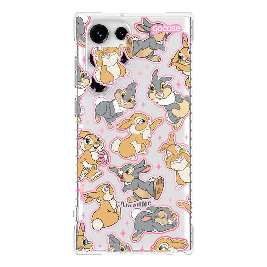 Capinha para celular  Bambi - Tambor e Miss Bunny Pattern
