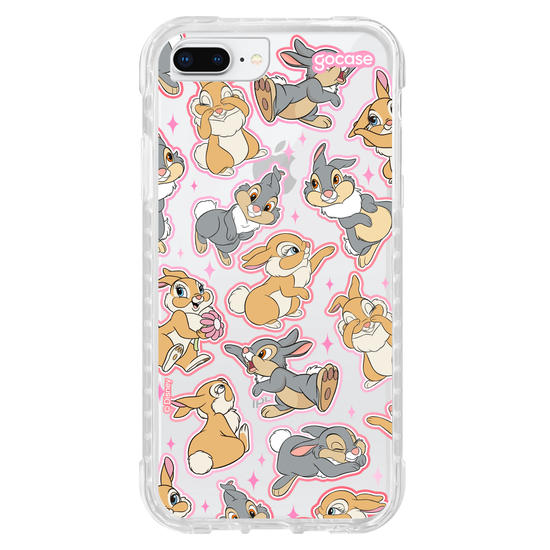 Capinha para celular  Bambi - Tambor e Miss Bunny Pattern