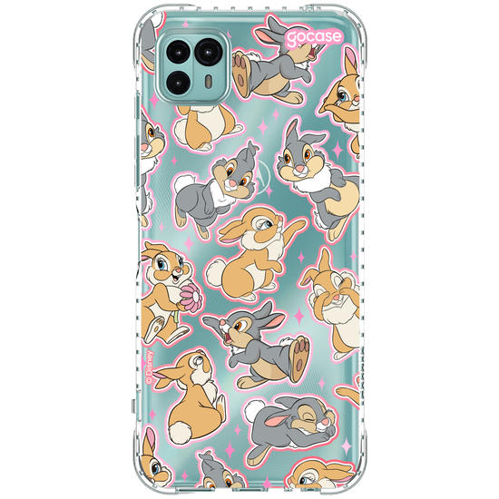 Capinha para celular  Bambi - Tambor e Miss Bunny Pattern