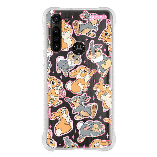 Capinha para celular  Bambi - Tambor e Miss Bunny Pattern