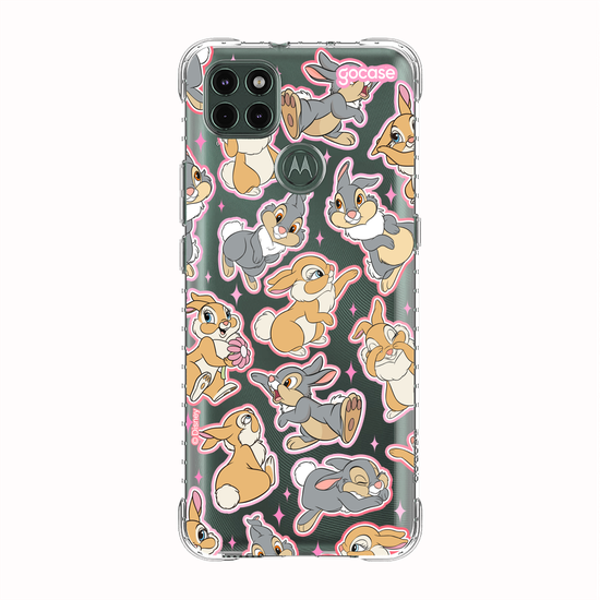 Capinha para celular  Bambi - Tambor e Miss Bunny Pattern