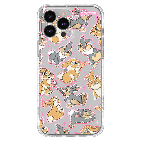 Capinha para celular  Bambi - Tambor e Miss Bunny Pattern