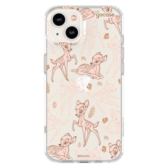Capinha para celular  Bambi - Pattern Rosa