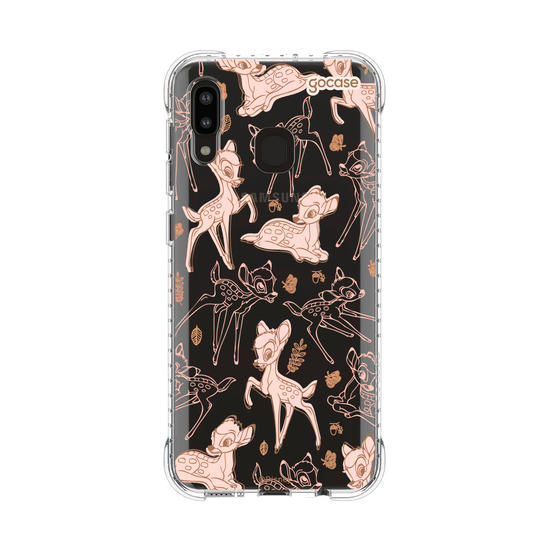 Capinha para celular  Bambi - Pattern Rosa