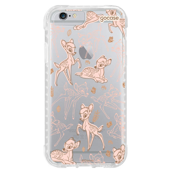 Capinha para celular  Bambi - Pattern Rosa