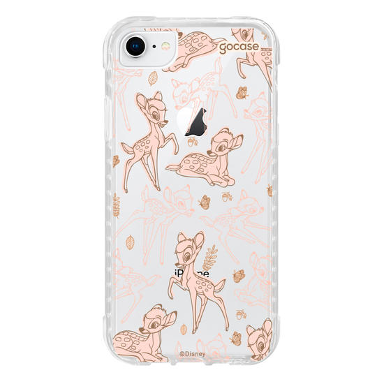 Capinha para celular  Bambi - Pattern Rosa