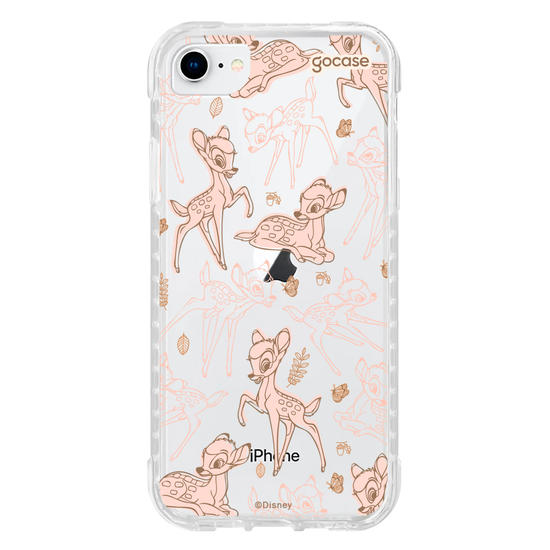 Capinha para celular  Bambi - Pattern Rosa