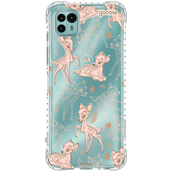 Capinha para celular  Bambi - Pattern Rosa