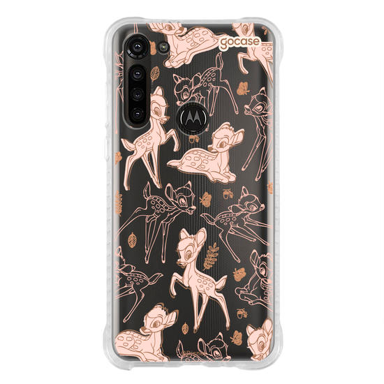 Capinha para celular  Bambi - Pattern Rosa