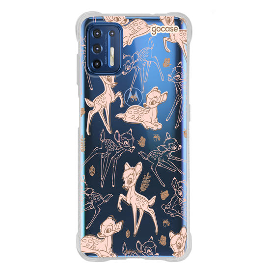 Capinha para celular  Bambi - Pattern Rosa