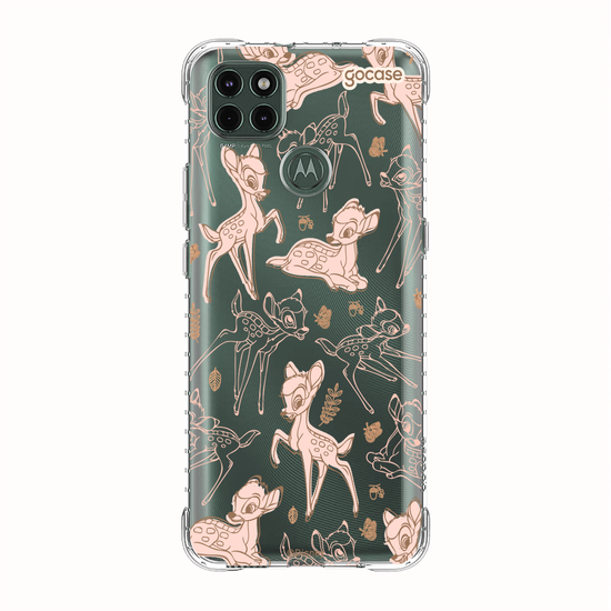 Capinha para celular  Bambi - Pattern Rosa