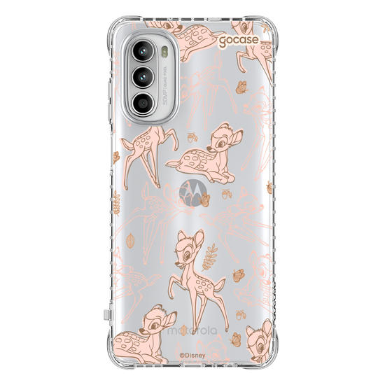 Capinha para celular  Bambi - Pattern Rosa