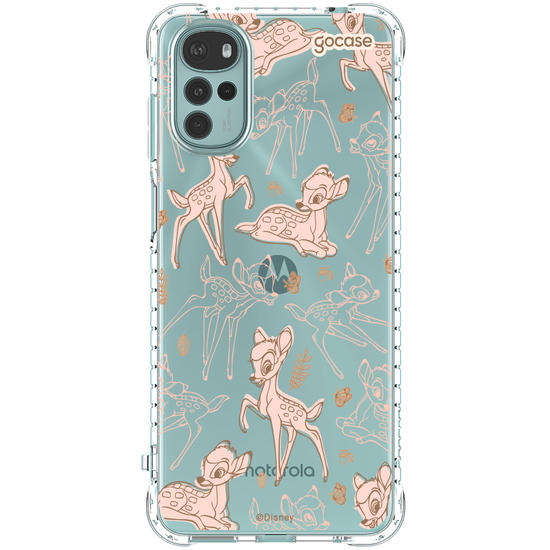 Capinha para celular  Bambi - Pattern Rosa